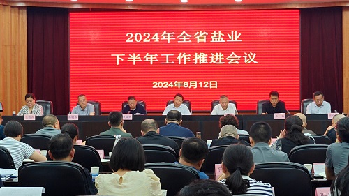 山西省盐业集团召开2024年全省盐业下半年工作推进会